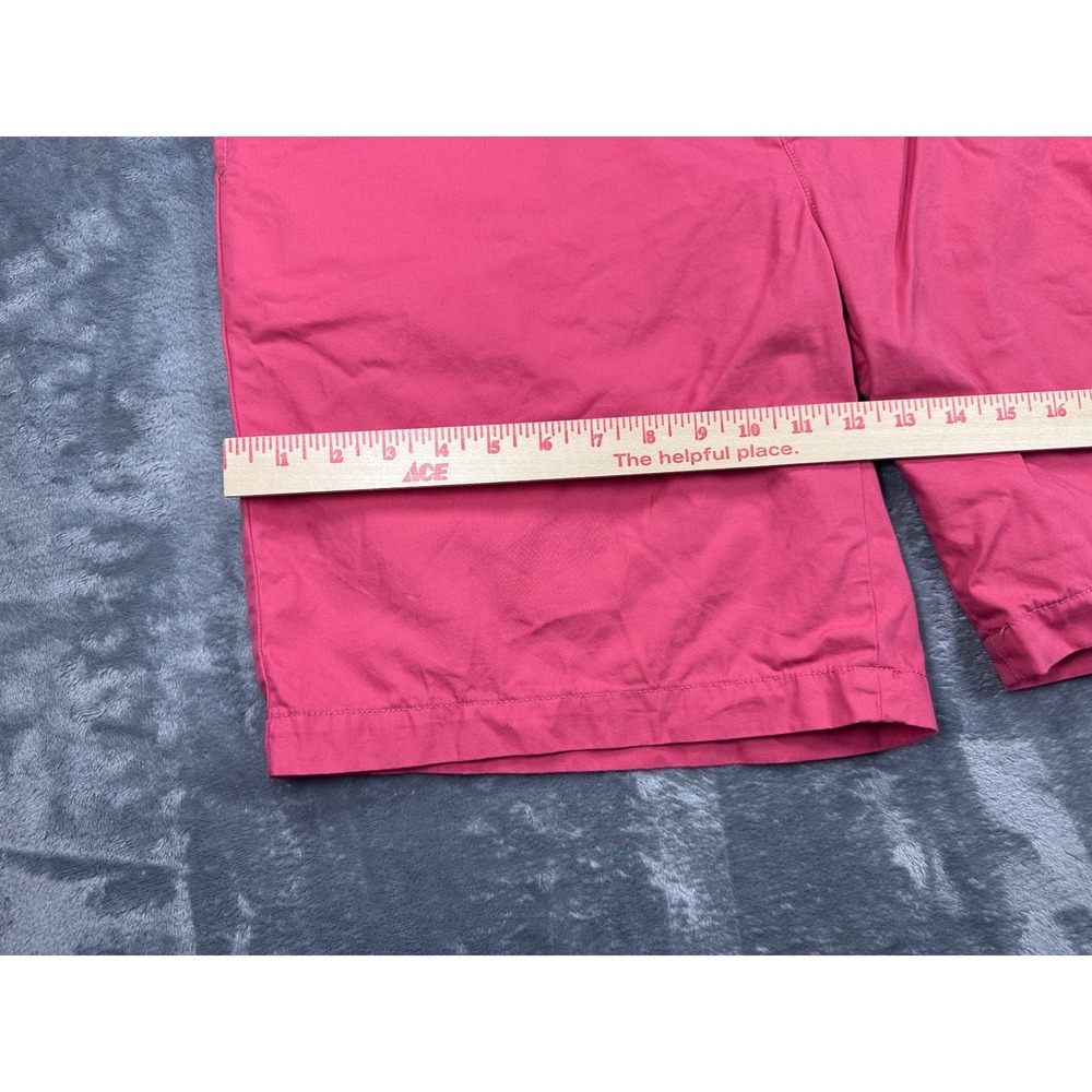 Vineyard Vines Breaker Shorts Mens 38 Pink Cotton Chino Casual Preppy Summer 9in - Picture 3 of 6